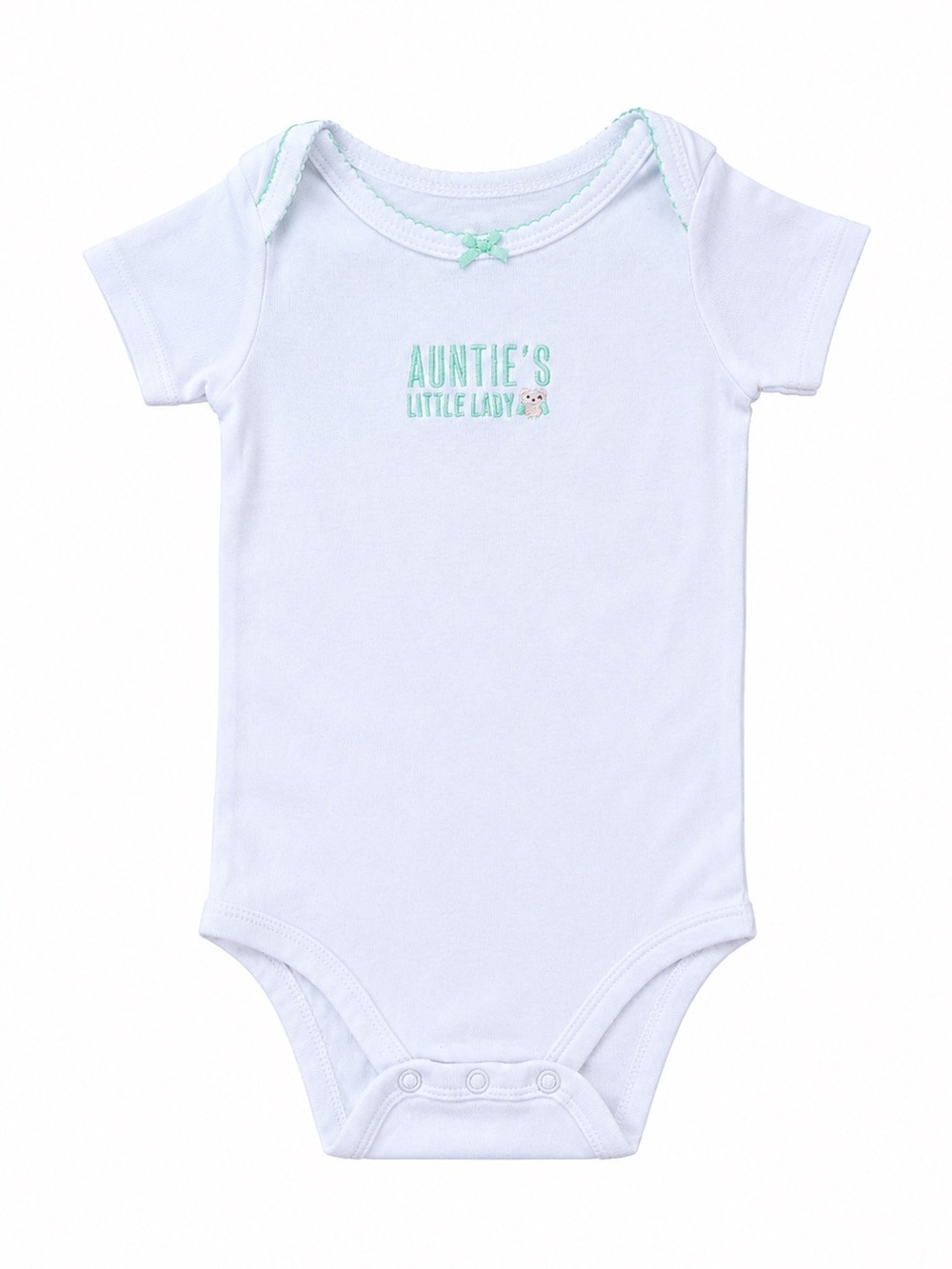 Auntie’s Little Lady Short Sleeve Bodysuit